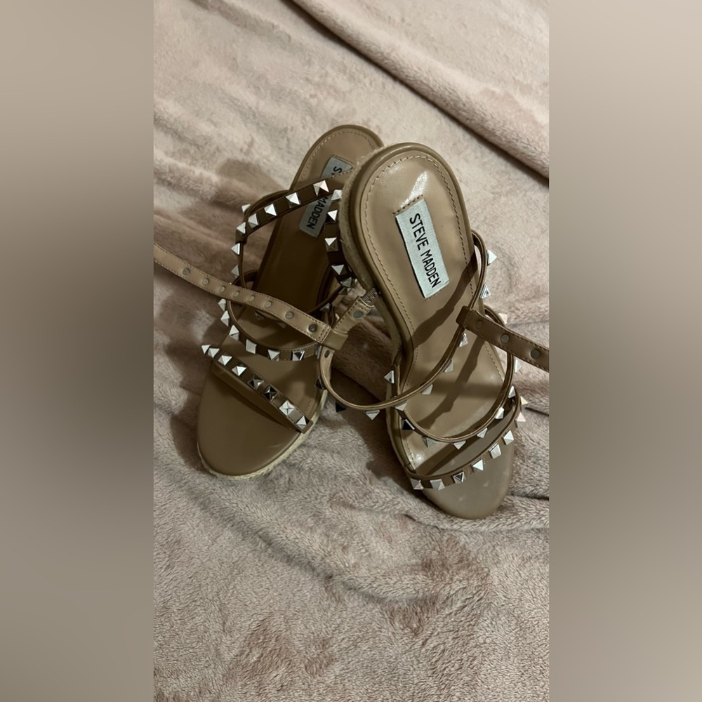 Steve Madden studded heels